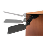 Bush Business Furniture Articulating Adjustable Keyboard Shelf, Galaxy (AC99801-03)