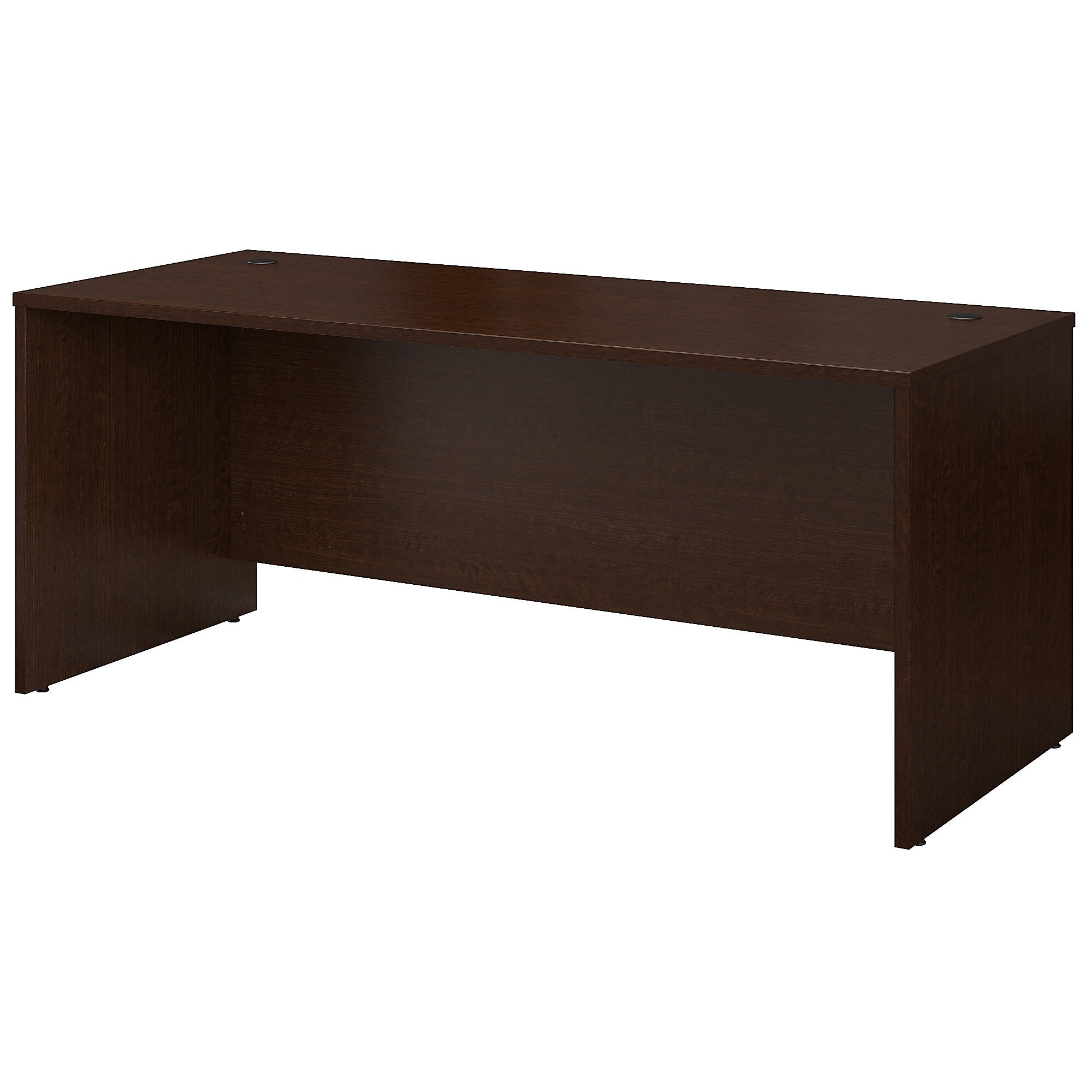 Bush Business Furniture Westfield 72"W Office Desk, Mocha Cherry (WC12936)