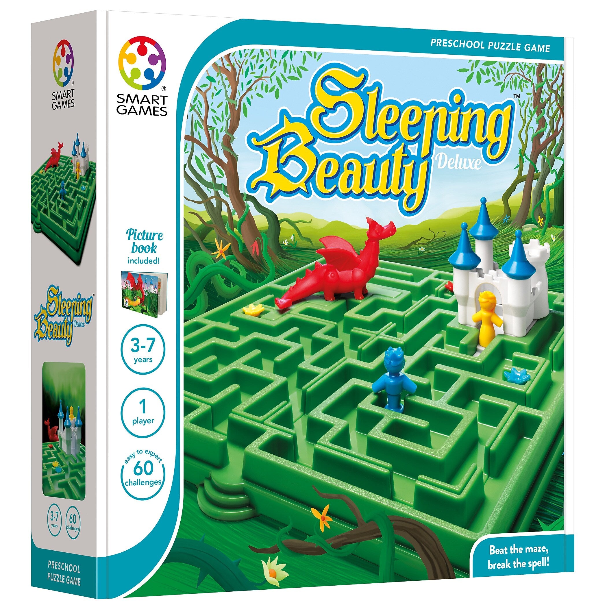 Smart Games Sleeping Beauty™ Deluxe Preschool Puzzle Game, Grades PreK-2 (SG-025)