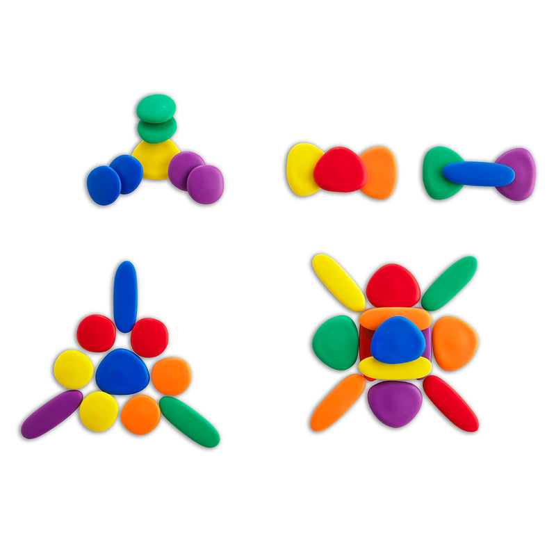 Learning Advantage Junior Rainbow Pebbles Activity Set, Ages 18-36 months (CTU13209)