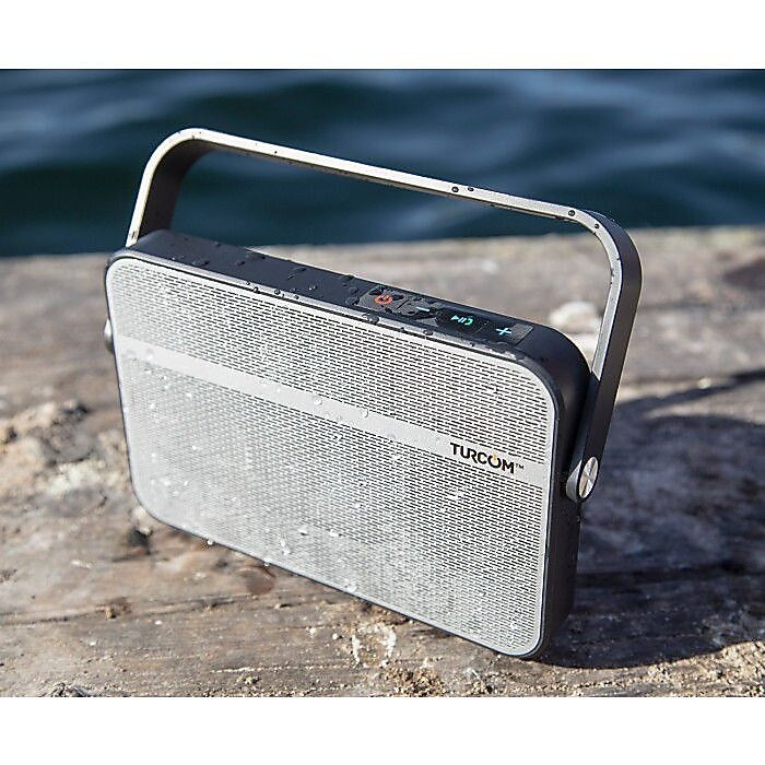 Turcom AcoustoShock Move TS-458 Portable Bluetooth Speaker Dual Speakers