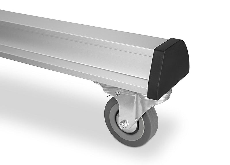 Mount-It! 2-Shelf Mobile TV Cart Height Adjustable for 32"-70" Displays (MI-875)