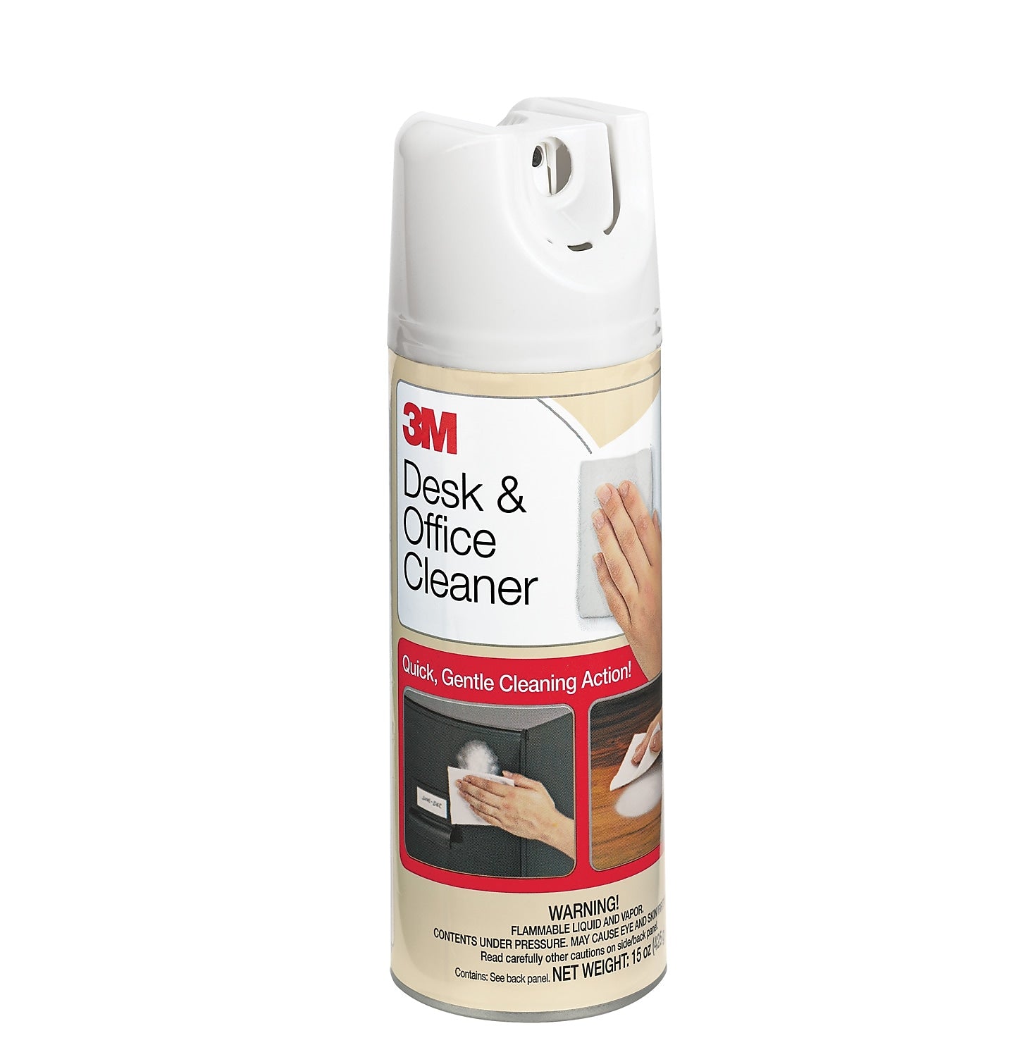 3M Desk & Office Cleaner, Unscented, 15 oz. Aerosol Can (573)