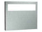ASI Toilet Seat Cover Dispenser, Half-fold, Silver Satin (10-0477-SM)