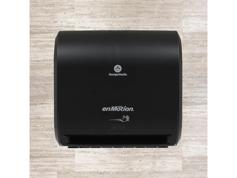 enmotion Impulse Automatic Hardwound Paper Towel Dispenser, Black (59488A)