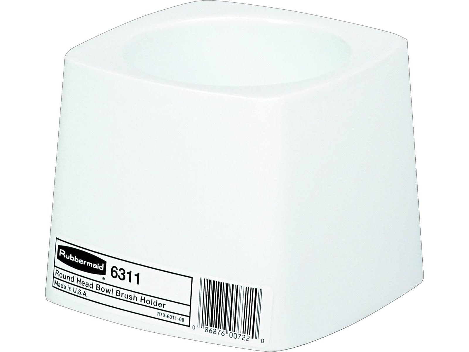 Rubbermaid Commercial Toilet Brush Holder, White (FG631100WHT)