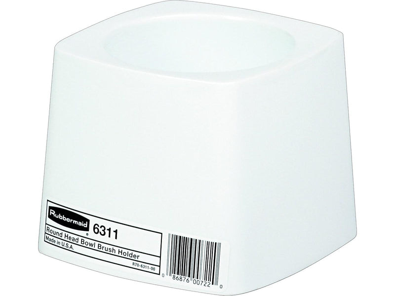 Rubbermaid Commercial Toilet Brush Holder, White (FG631100WHT)