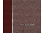 Rediform Visitor Book, 9.88" x 8.5", Burgundy, 64 Sheets/Book (57-803)