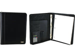 Samsonite Vinyl Padfolio with Zipper Closure, Black (7201)
