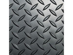 Crown Industrial Deck Plate Anti-Fatigue Floor Mat, 24" x 36", Black (CWNCD0023DB)