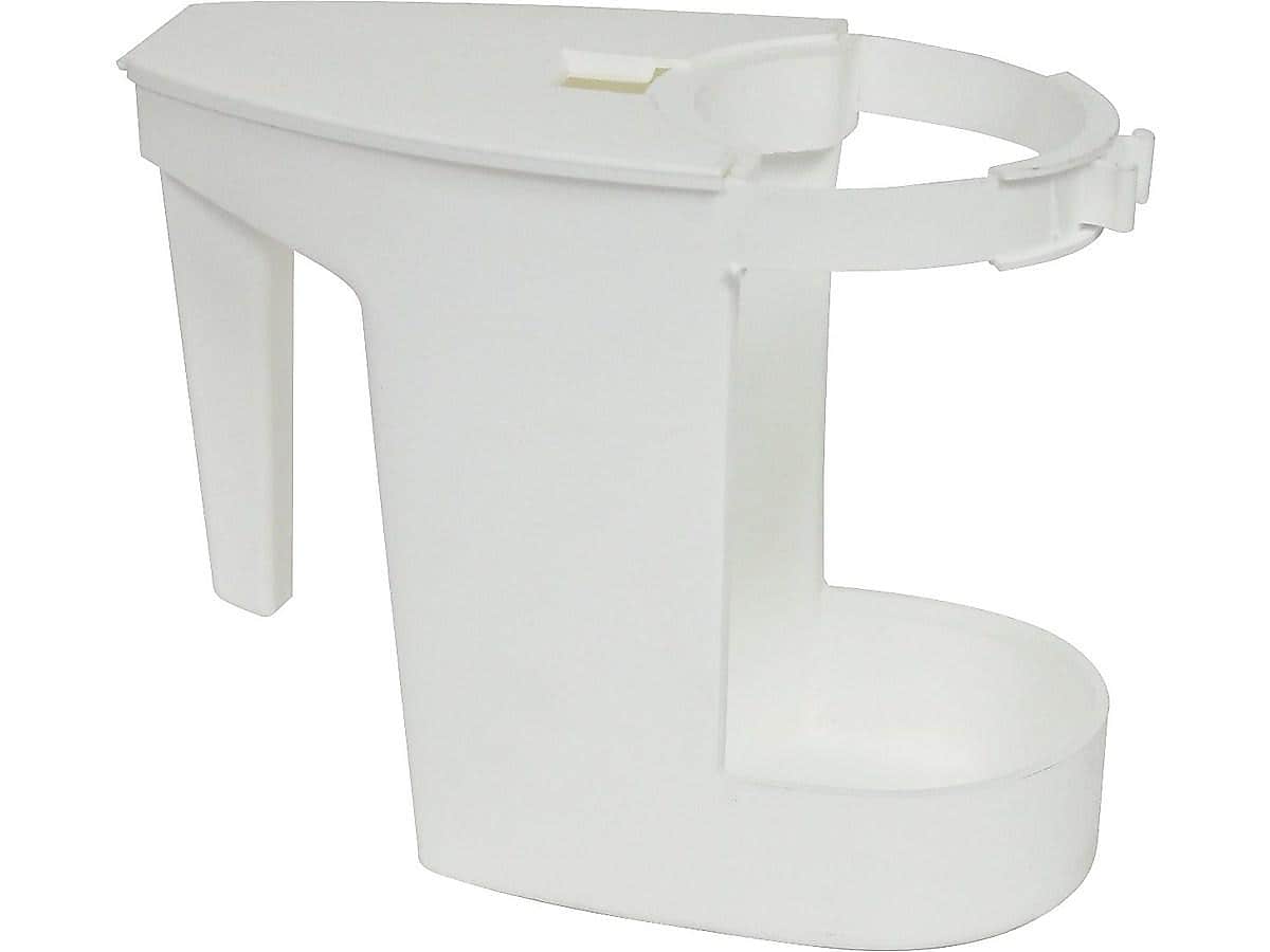 Impact Super Plastic Toilet Bowl Caddy, White (100)