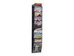 Safco Onyx 10-Pocket Steel Letter Size Wall File, Black (5579BL)