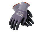 MaxiFlex 34-874 Nitrile Coated Nylon/Elastane Gloves, Small, 15 Gauge, A1 Cut Level, Dark Gray, 12 Pairs (34-874/S)