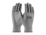 G-Tek 33-G125 Polyurethane Coated Nylon Gloves, Medium, 13 Gauge, Gray, 12 Pairs (33-G125/M)