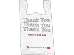 Avery Monarch 22"H x 11.5"W x 6.5"D Plastic Shopping Bags, White, 250/Box (925128)