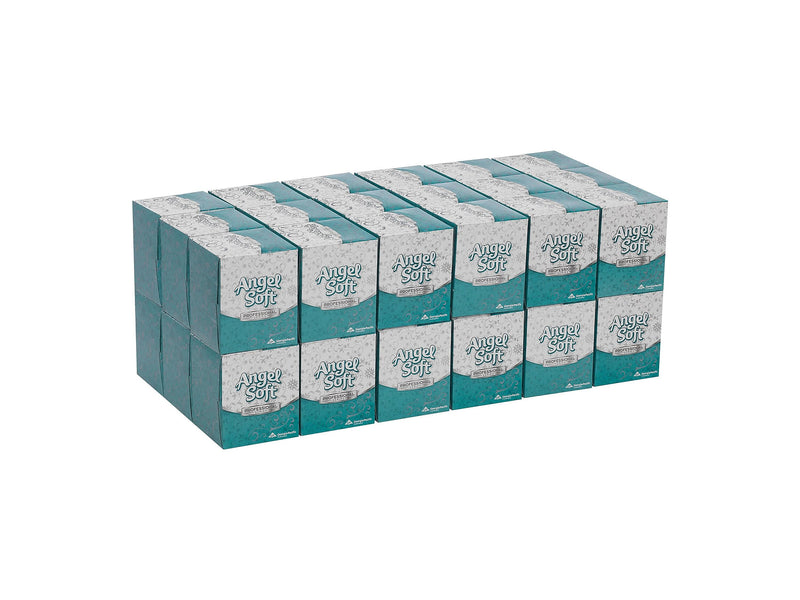 Angel Soft Professional Series Facial Tissue, 2-ply, 96 Tissues/Box, 36 Boxes/Pack (GPC46580CT)