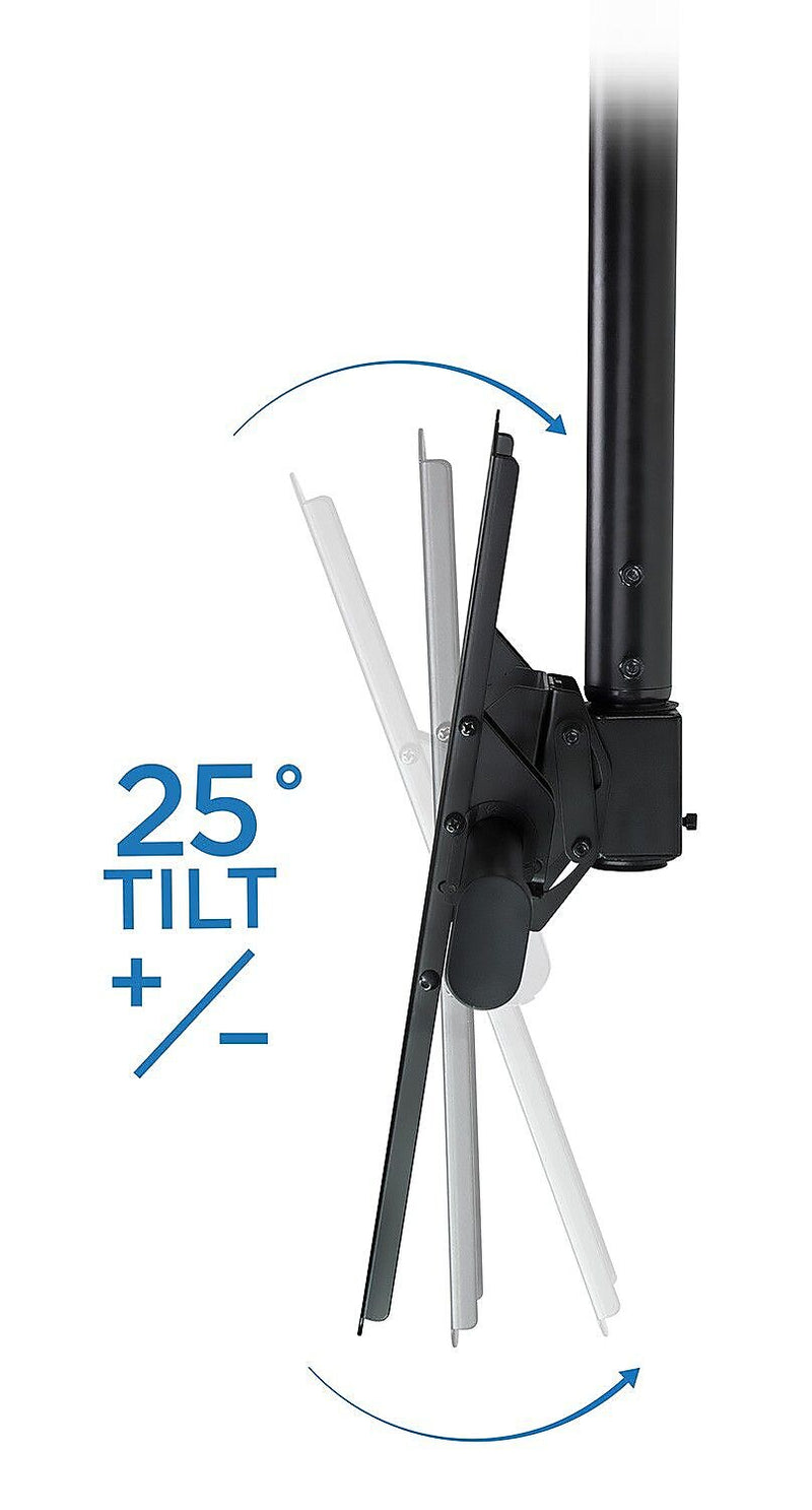 Mount-It! Full Motion Flat Screen TV Ceiling Mount Bracket for 32" to 70" VESA Mount TVs (MI-509B)
