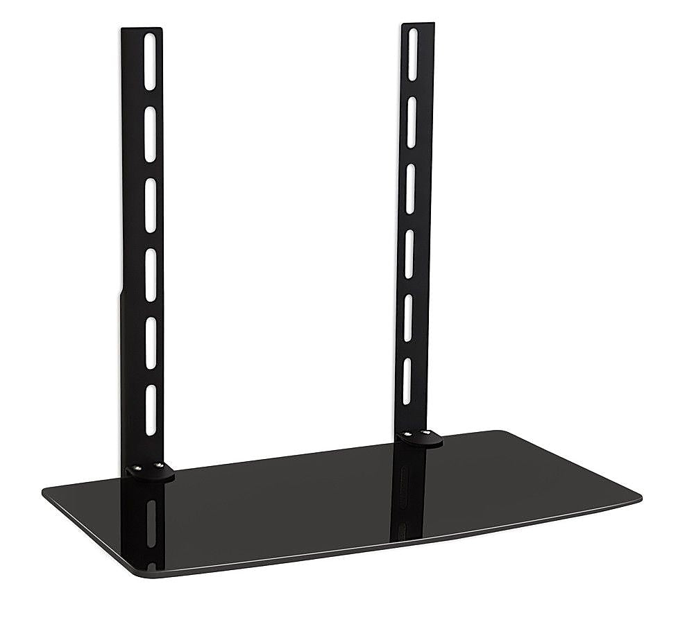 Mount-It! TV Wall Mount Bracket for Cable Box, DVD Player, Stereo Components Shelf (1 Shelf) (MI-8401)