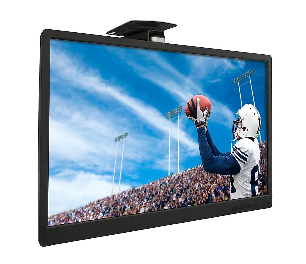 Mount-It! TV Ceiling Mount Kitchen Under Cabinet TV Bracket for 13"-27" TVs (MI-4211)