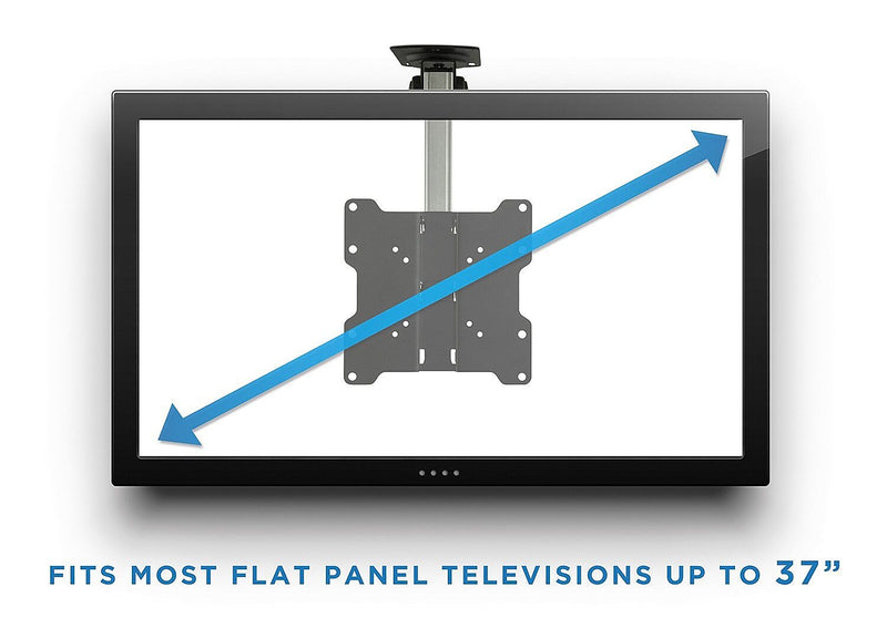 Mount-It! Under Cabinet Folding TV Bracket for 17"-37" Flatscreeens (MI-4222)