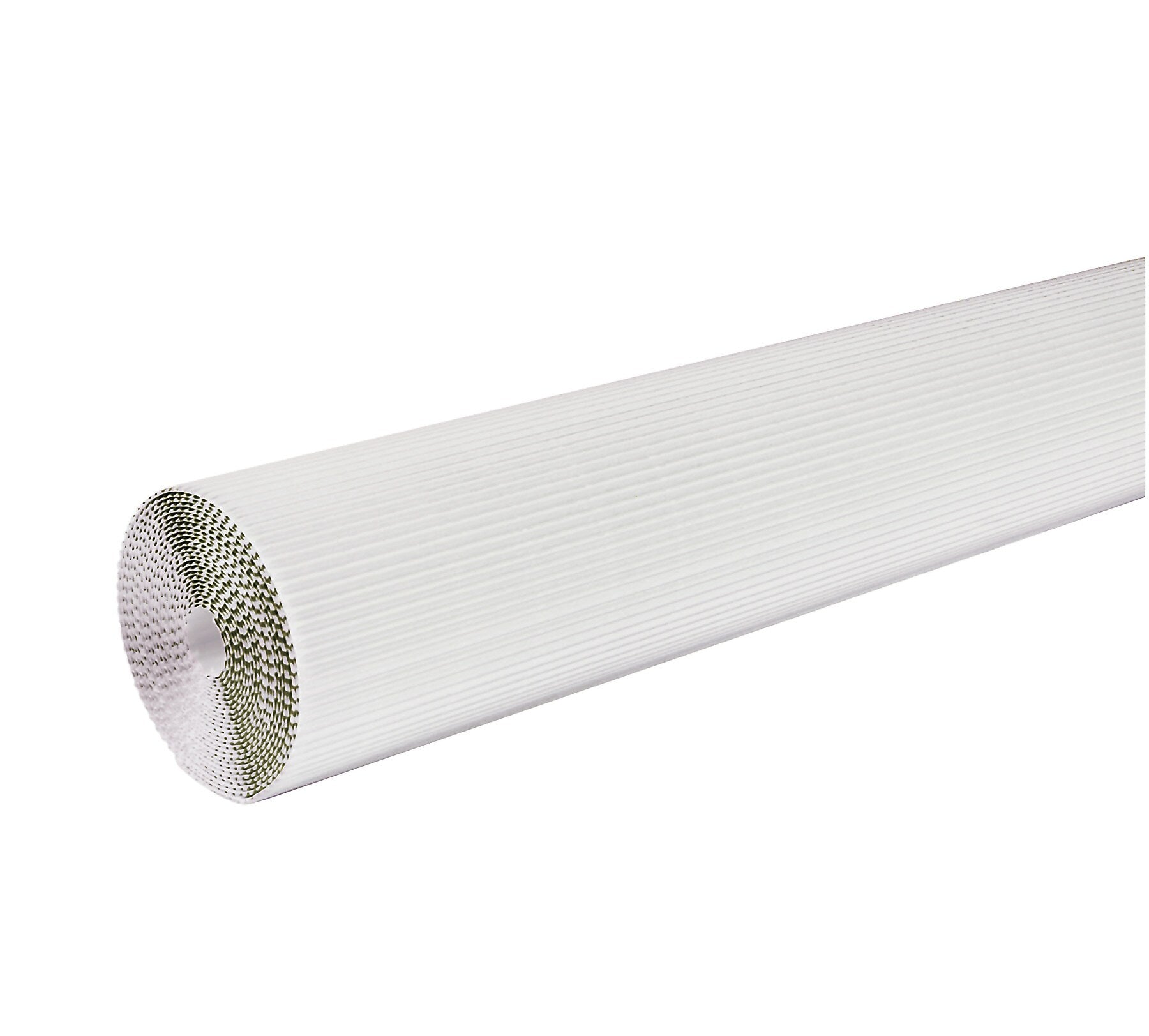 Pacon Corobuff 48" x 300" Corrugated Paper Roll, White (0011011)