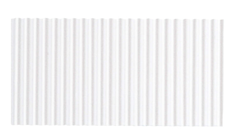 Pacon Corobuff 48" x 300" Corrugated Paper Roll, White (0011011)