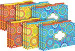 Barker Creek Moroccan File Folder, 1/3-Cut Tab, Legal Size, Multicolor, 18/Set (BC3906)
