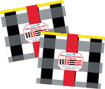 Barker Creek Buffalo Plaid & Wide Stripes File Folder, 1/3-Cut Tab, Letter Size, Multicolor, 24/Set (BC3962)