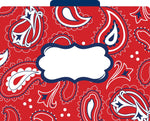 Barker Creek Bandana File Folder, 1/3-Cut Tab, Letter Size, Multicolor, 36/Set (BC3916)