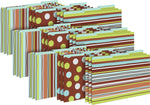 Barker Creek Ribbon by the Yard File Folder, 1/3-Cut Tab, Legal Size, Multicolor, 27/Set (BC3904)