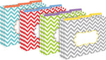 Barker Creek Chevron File Folder Office Set, Assorted, 109/Set (BC6003)