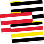 Barker Creek Buffalo Plaid & Wide Stripes File Folder, 1/3-Cut Tab, Legal Size, Multicolor, 27/Set (BC3902)