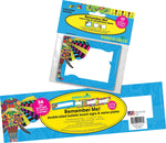 Barker Creek Self-adhesive Bohemian Animals School Name Tags, 12" x 3.5", 81/Set (BC3993)