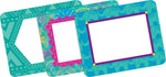 Barker Creek Self-adhesive Bohemian School Name Tags, 12" x 3.5", 81/Set (BC3989)