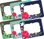 Barker Creek Self-adhesive Petals & Prickles School Name Tags, 2.75" x 3.5", 90/Set (BC3821)