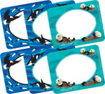 Barker Creek Self-adhesive Sea & Sky School Name Tags, 2.75" x 3.5", 90/Set (BC3819)