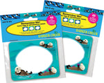 Barker Creek Self-adhesive Sea & Sky School Name Tags, 2.75" x 3.5", 90/Set (BC3819)