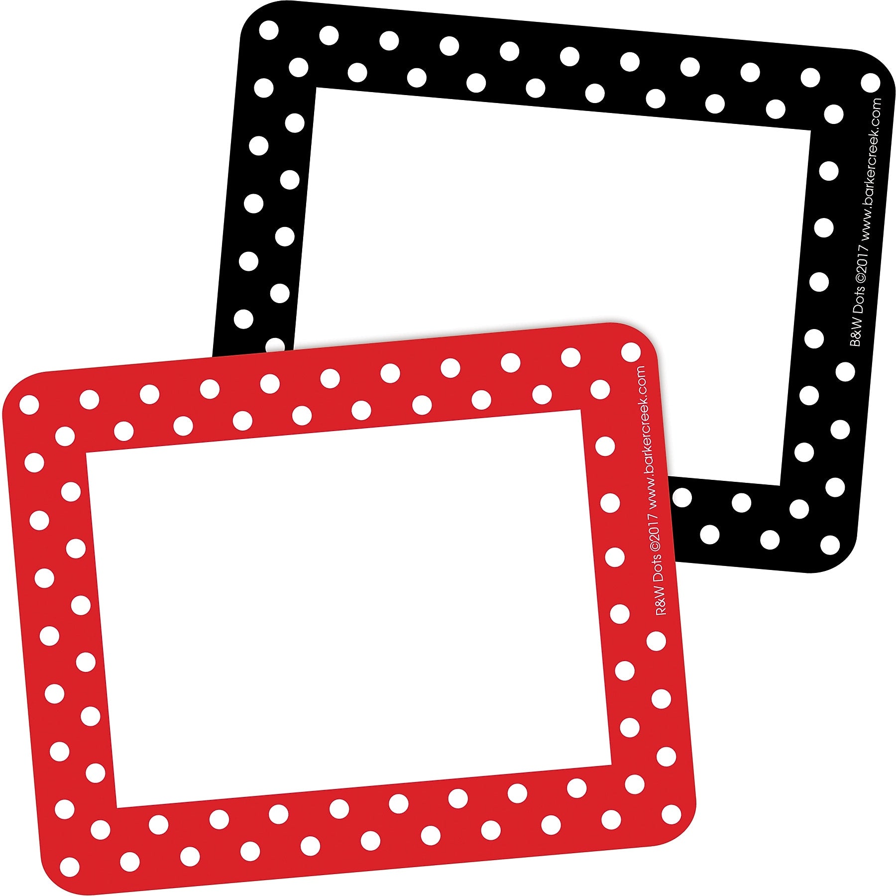 Barker Creek Self-adhesive Dots School Name Tags, 2.75" x 3.5", 90/Set (BC1550)