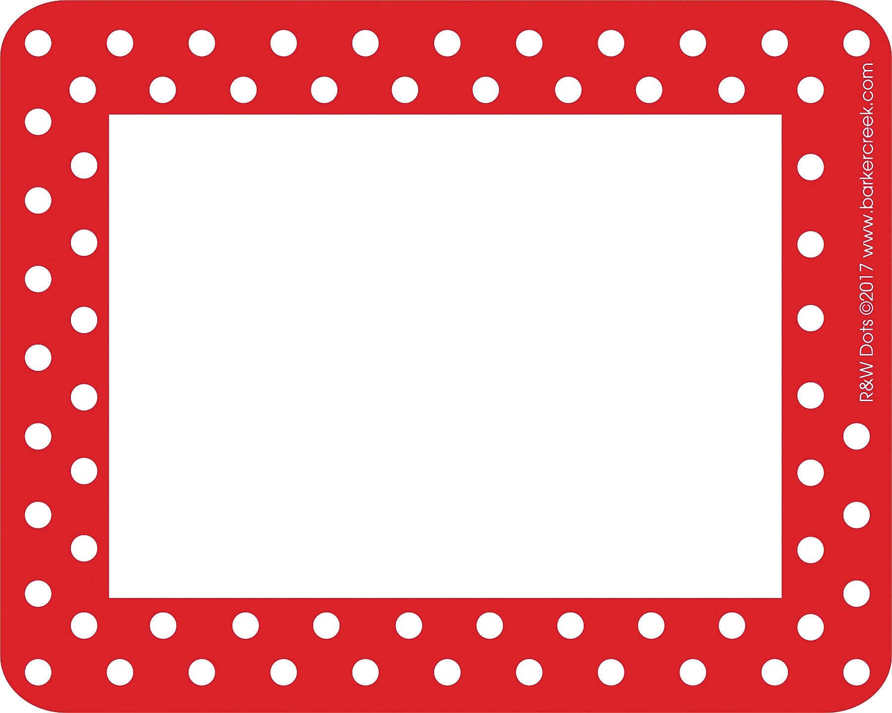 Barker Creek Self-adhesive Dots School Name Tags, 2.75" x 3.5", 90/Set (BC1550)