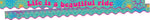 Barker Creek Double-Sided Scalloped Border Set, 36" x 2.25", Trending Designs, 4 designs, 52/Set (BC912)