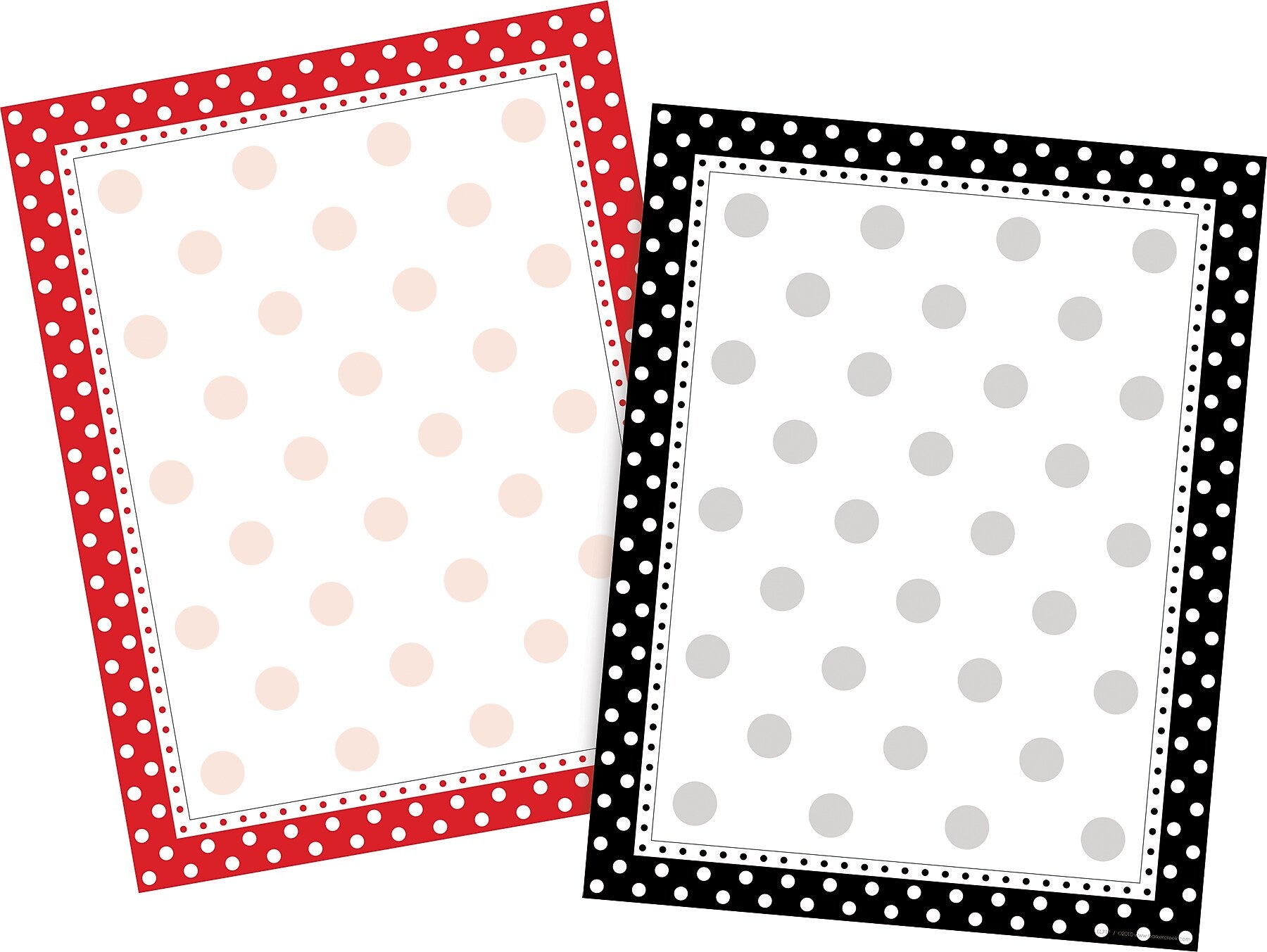 Barker Creek Dots Computer Paper, 8.5" x 11", 60 lbs., Assorted Colors, 100 Sheets/Pack (BC3556)