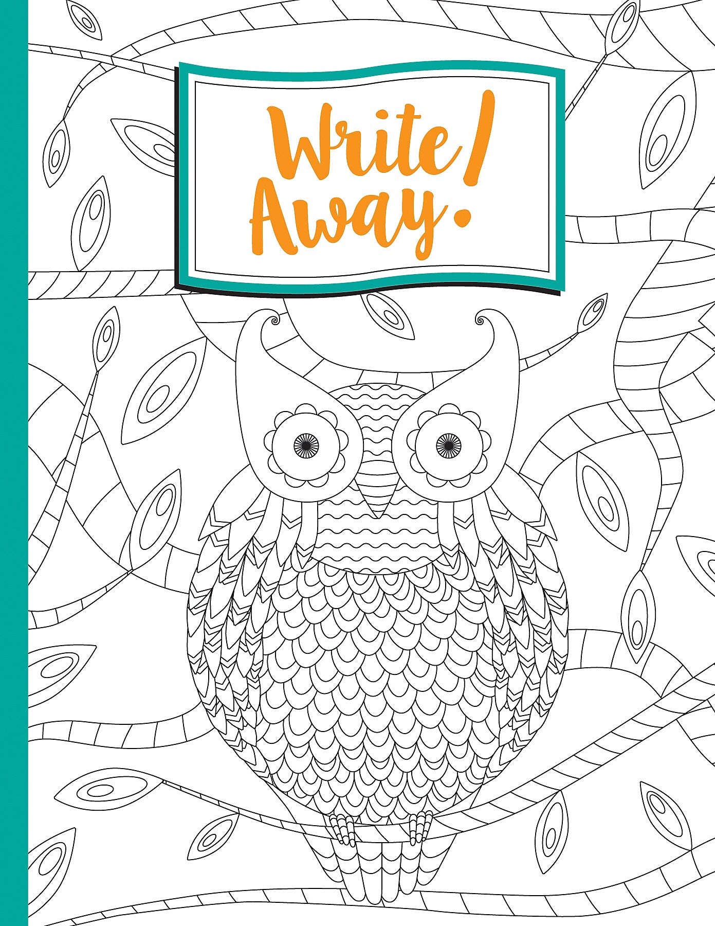 Barker Creek Inspired Writing Journal Set, 8.5" x 11", College Ruled, Assorted Colors, 5/Set (BC3873)