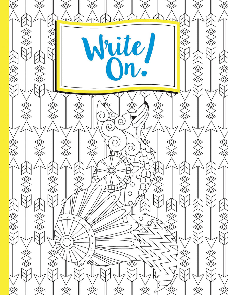 Barker Creek Inspired Writing Journal Set, 8.5" x 11", College Ruled, Assorted Colors, 5/Set (BC3873)