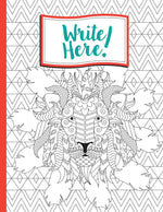 Barker Creek Inspired Writing Journal Set, 8.5" x 11", College Ruled, Assorted Colors, 5/Set (BC3873)