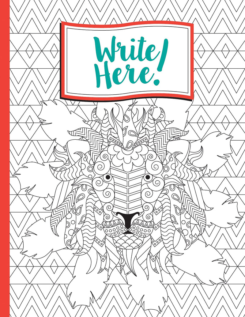 Barker Creek Inspired Writing Journal Set, 8.5" x 11", College Ruled, Assorted Colors, 5/Set (BC3873)