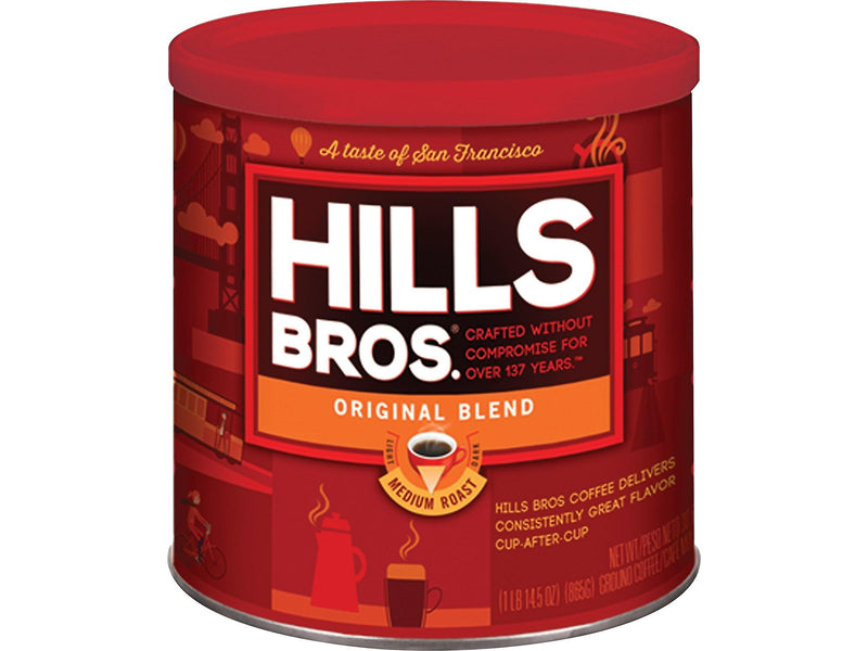 Hills Bros. Original Blend Ground Coffee, Medium Roast (MZB43000)