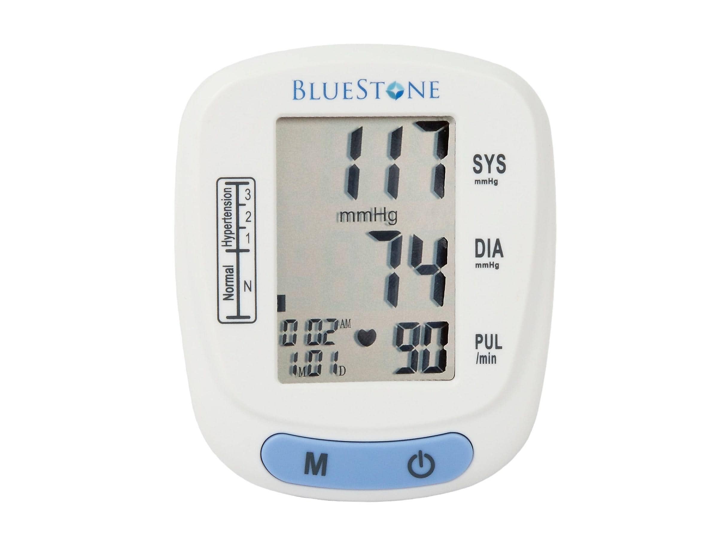 Bluestone Digital Wrist Blood Pressure Monitor, Adult (80-5103)