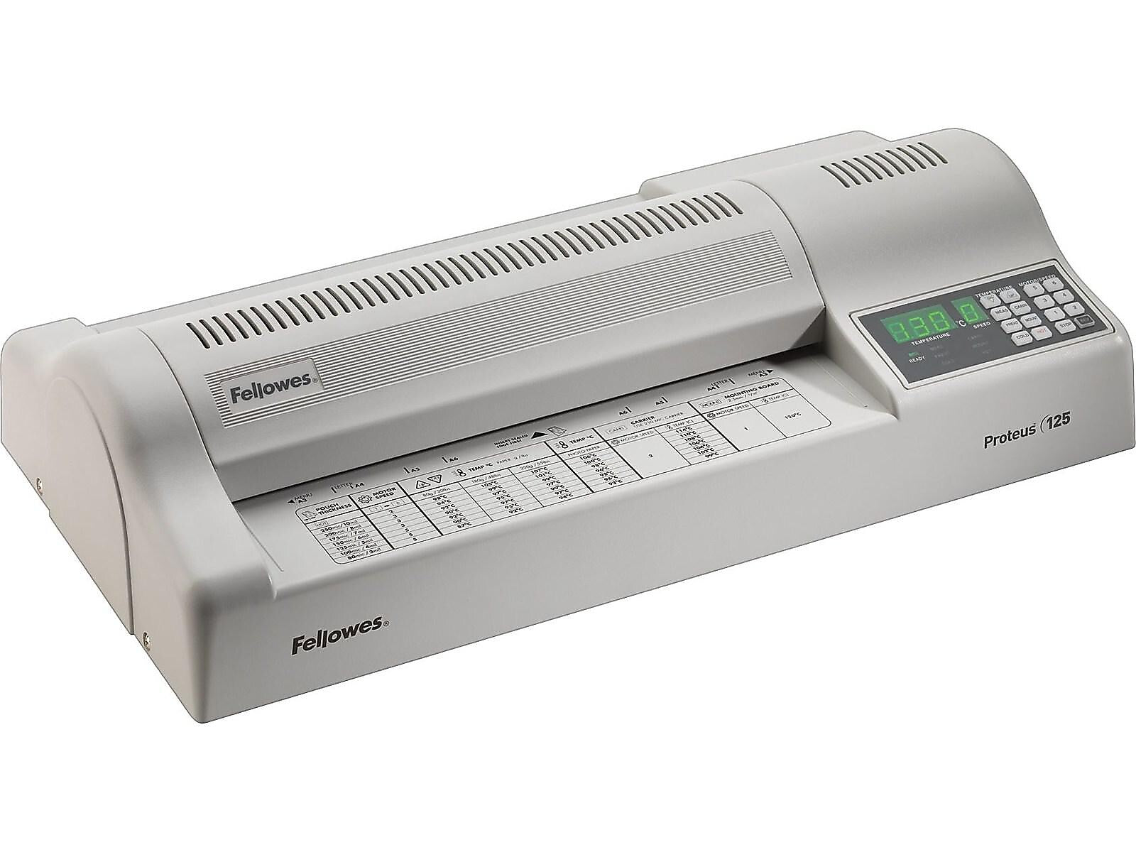 Fellowes Proteus 125 Thermal & Cold Laminator, 12.5" Width, Putty (5709501)