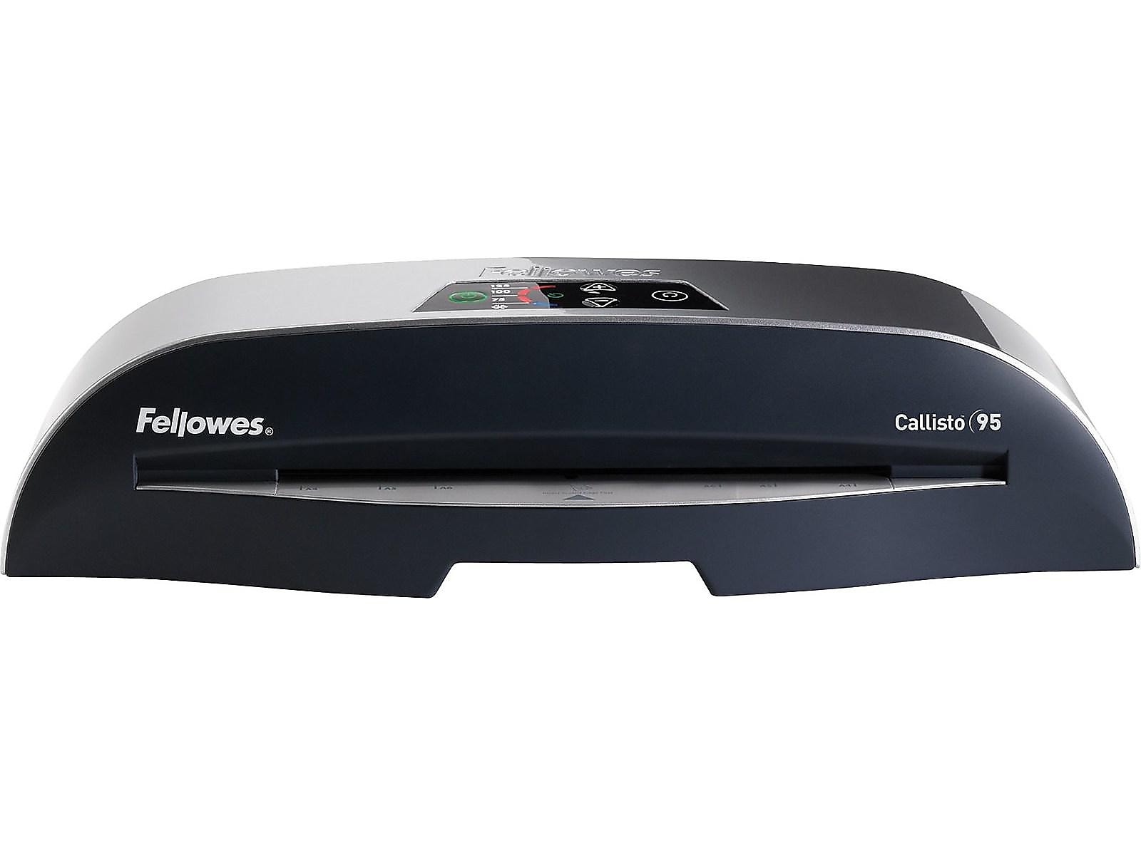 Fellowes Callisto 95 Thermal & Cold Laminator, 9.5" Width, Silver/Black (5728401)