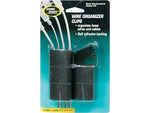 Master Manufacturing Cord Away Cable Clips, Black (00204)